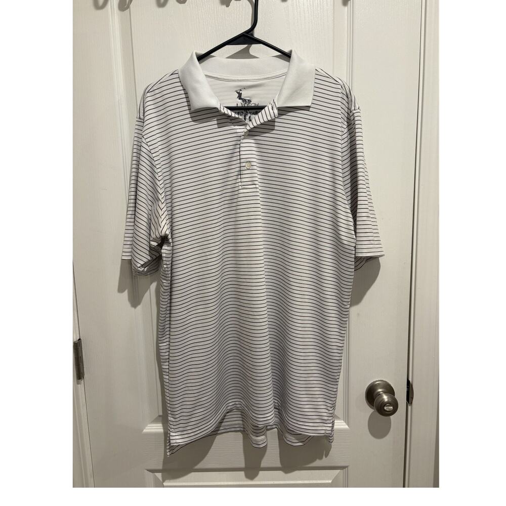 Fairway & Greene Embroidered Golf Polo Men's Large Country Club Style